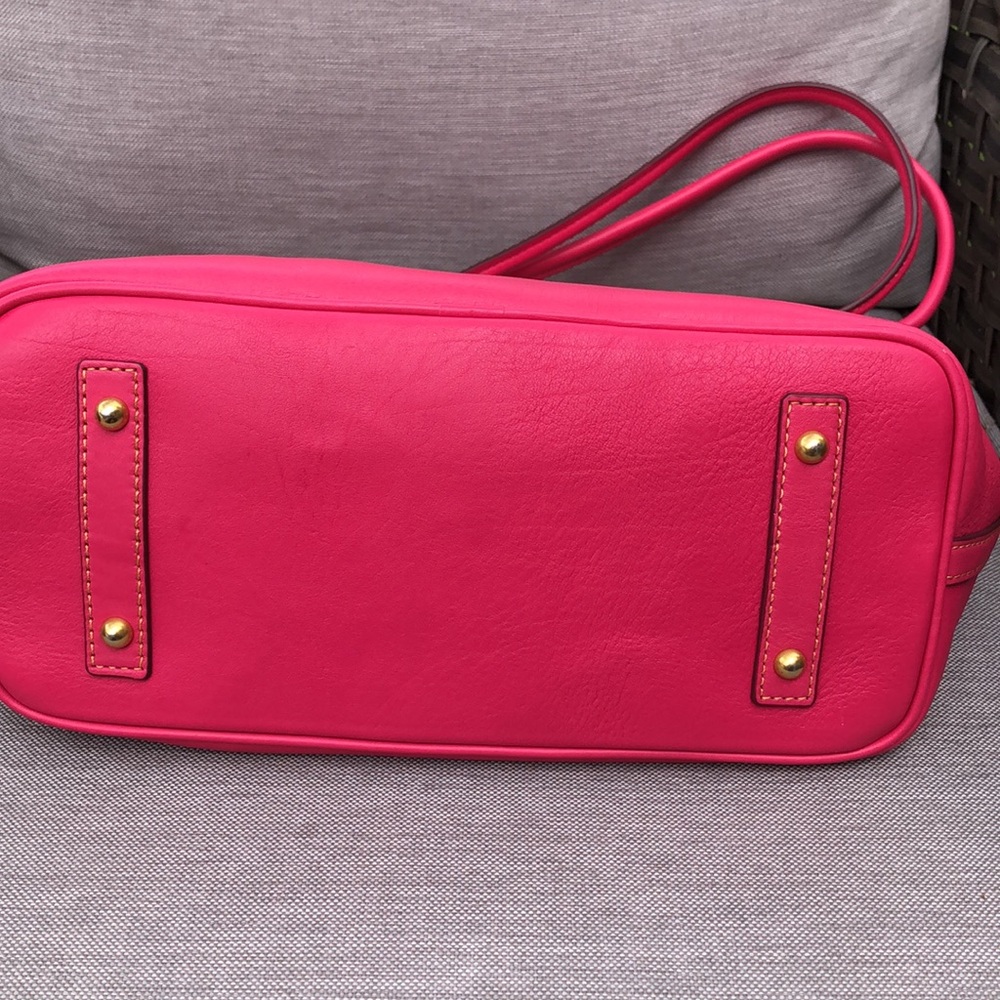 Dooney & Bourke Florentine Fuchsia Pink tote - Picture 6 of 12